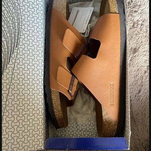 Birkenstock Brown Sandals with Adjustable Straps